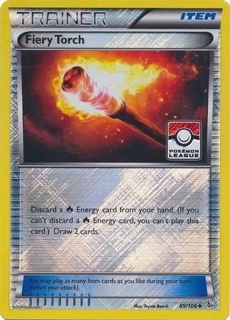 Fiery Torch (89/106) (League Promo) [XY: Flashfire] | Shuffle n Cut Hobbies & Games