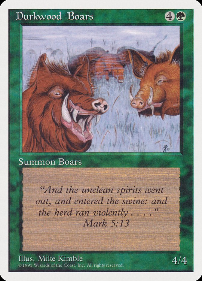 Durkwood Boars [Rivals Quick Start Set] | Shuffle n Cut Hobbies & Games