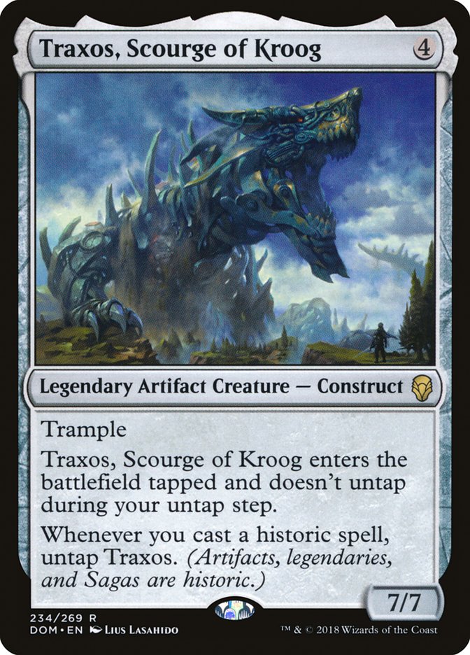 Traxos, Scourge of Kroog [Dominaria] | Shuffle n Cut Hobbies & Games