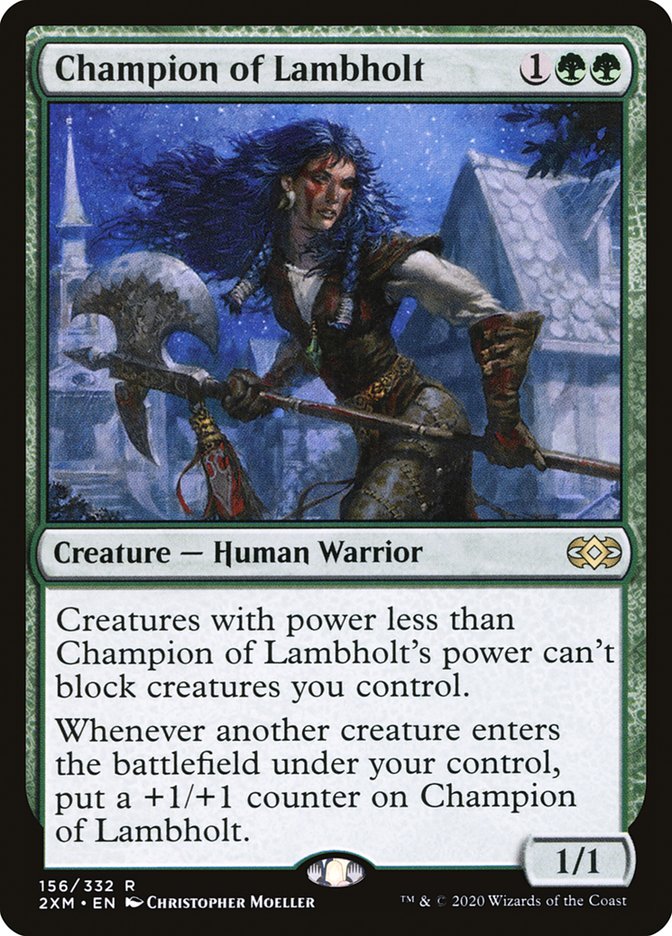 Champion of Lambholt [Double Masters] | Shuffle n Cut Hobbies & Games