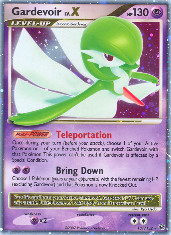 Gardevoir LV.X (131/132) [Diamond & Pearl: Secret Wonders] | Shuffle n Cut Hobbies & Games