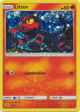 Litten (SM02) (General Mills Promo) [Sun & Moon: Black Star Promos] | Shuffle n Cut Hobbies & Games