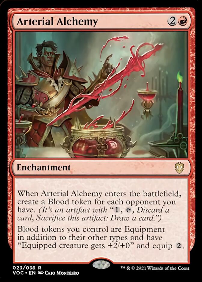 Arterial Alchemy [Innistrad: Crimson Vow Commander] | Shuffle n Cut Hobbies & Games