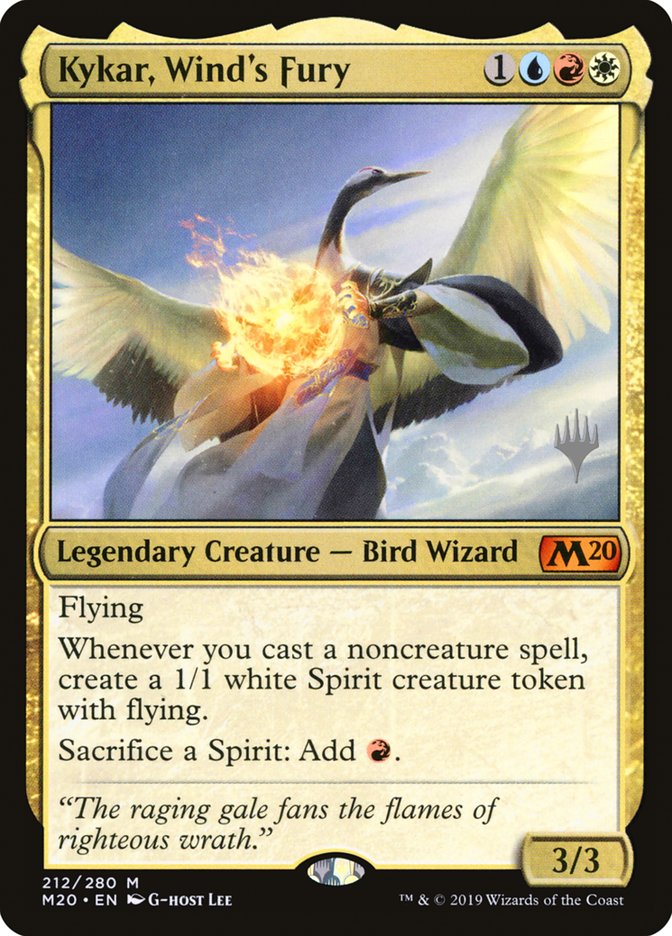 Kykar, Wind's Fury (Promo Pack) [Core Set 2020 Promos] | Shuffle n Cut Hobbies & Games