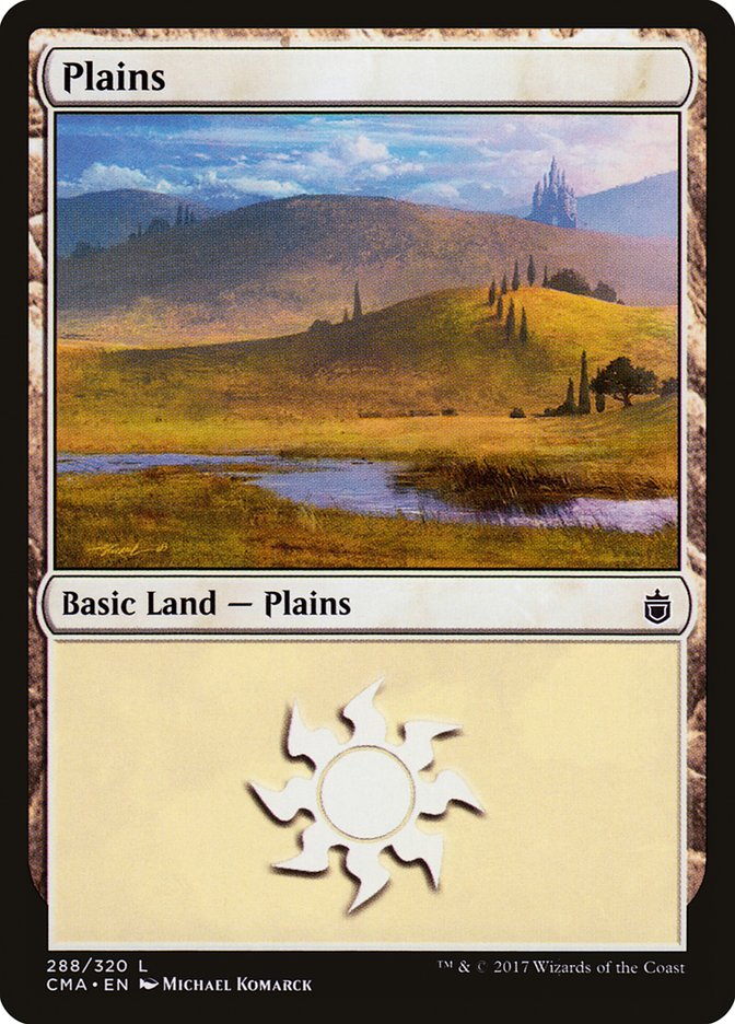 Plains (288) [Commander Anthology] | Shuffle n Cut Hobbies & Games