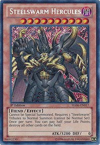 Steelswarm Hercules [HA06-EN017] Secret Rare | Shuffle n Cut Hobbies & Games