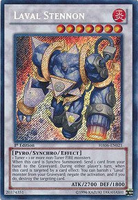 Laval Stennon [HA06-EN021] Secret Rare | Shuffle n Cut Hobbies & Games