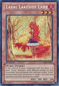 Laval Lakeside Lady [HA06-EN034] Secret Rare | Shuffle n Cut Hobbies & Games