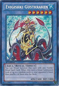 Evigishki Gustkraken [HA06-EN046] Secret Rare | Shuffle n Cut Hobbies & Games