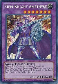 Gem-Knight Amethyst [HA06-EN047] Secret Rare | Shuffle n Cut Hobbies & Games