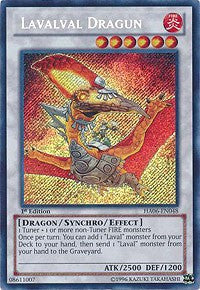 Lavalval Dragun [HA06-EN048] Secret Rare | Shuffle n Cut Hobbies & Games