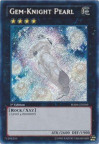 Gem-Knight Pearl [HA06-EN050] Secret Rare | Shuffle n Cut Hobbies & Games