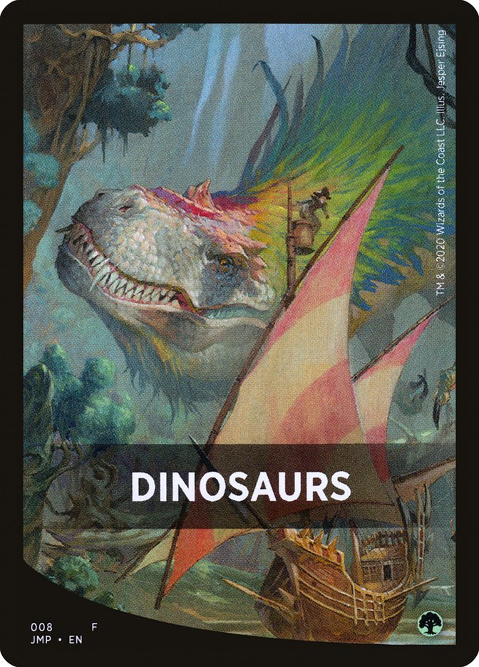 Dinosaurs Theme Card [Jumpstart Front Cards] | Shuffle n Cut Hobbies & Games