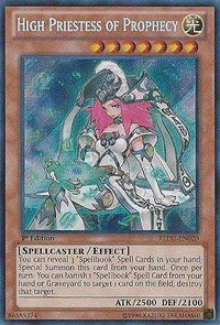 High Priestess of Prophecy [REDU-EN020] Secret Rare | Shuffle n Cut Hobbies & Games