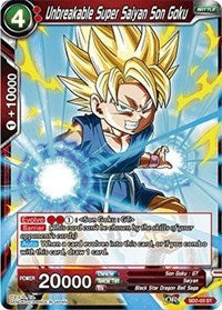 Unbreakable Super Saiyan Son Goku [SD2-03] | Shuffle n Cut Hobbies & Games