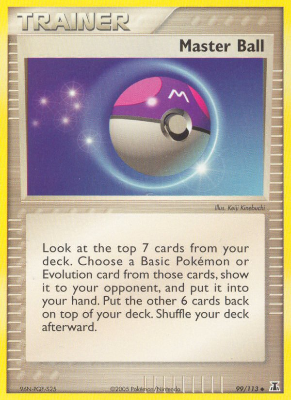 Master Ball (99/113) [EX: Delta Species] | Shuffle n Cut Hobbies & Games