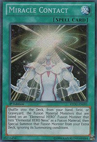 Miracle Contact [REDU-EN093] Secret Rare | Shuffle n Cut Hobbies & Games