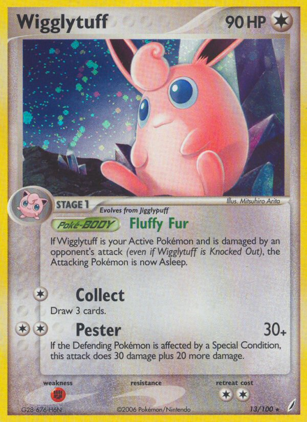 Wigglytuff (13/100) [EX: Crystal Guardians] | Shuffle n Cut Hobbies & Games