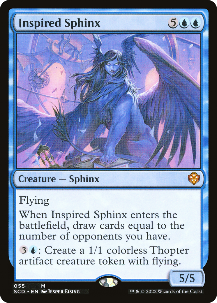 Inspired Sphinx [Starter Commander Decks] | Shuffle n Cut Hobbies & Games