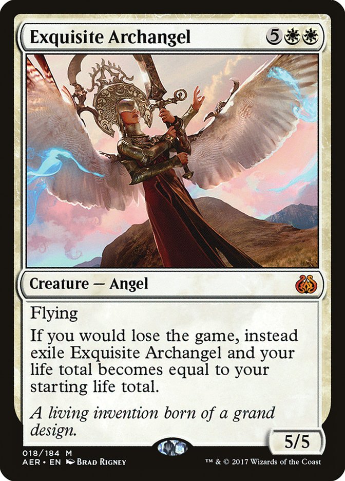 Exquisite Archangel [Aether Revolt] | Shuffle n Cut Hobbies & Games