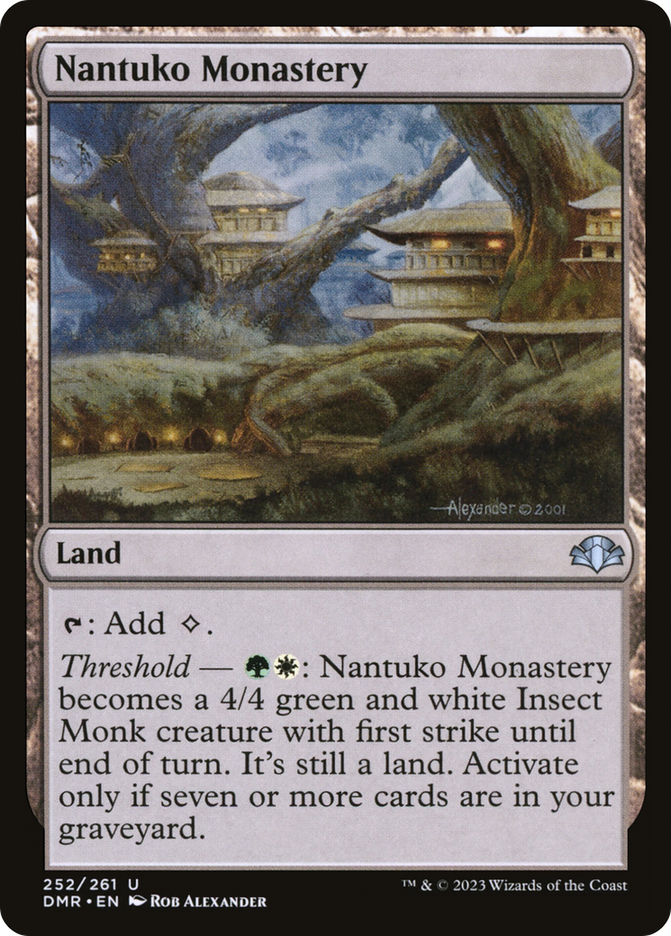 Nantuko Monastery [Dominaria Remastered] | Shuffle n Cut Hobbies & Games