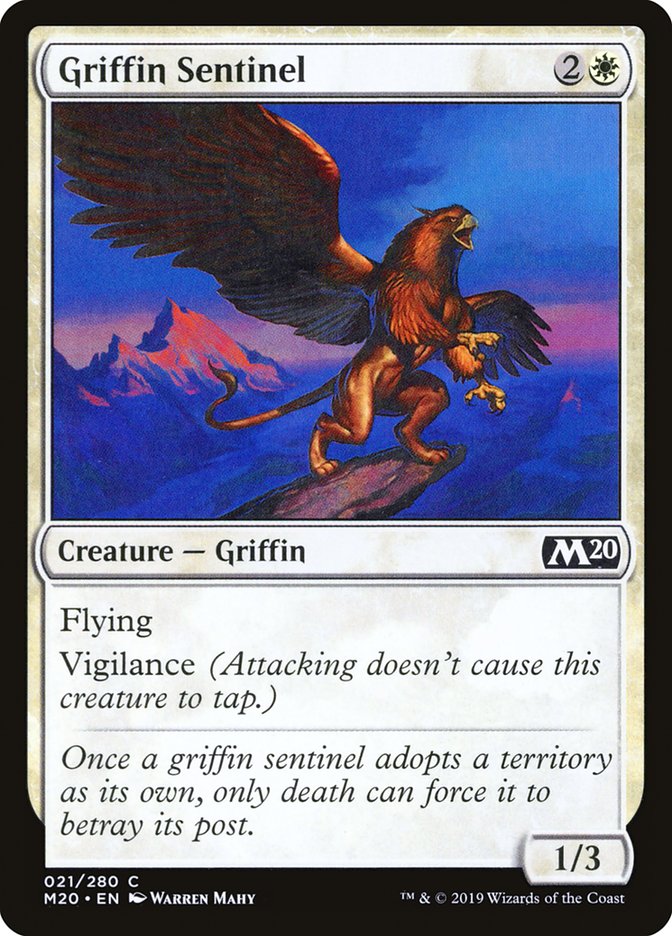 Griffin Sentinel [Core Set 2020] | Shuffle n Cut Hobbies & Games