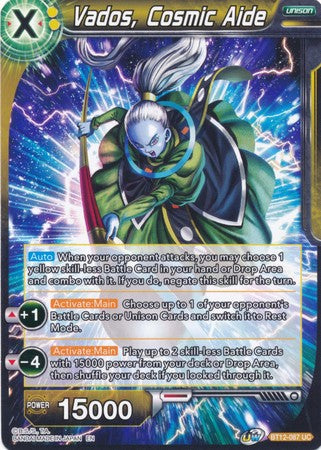 Vados, Cosmic Aide [BT12-087] | Shuffle n Cut Hobbies & Games