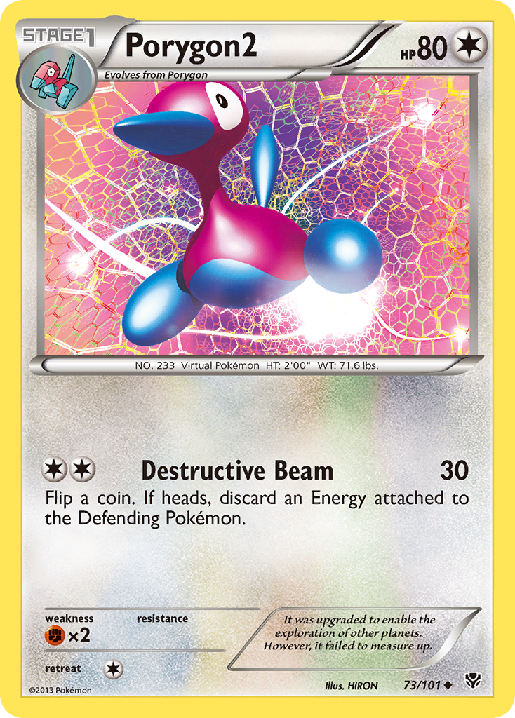 Porygon2 (73/101) [Black & White: Plasma Blast] | Shuffle n Cut Hobbies & Games