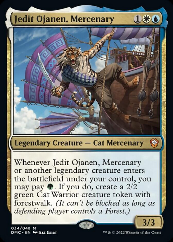 Jedit Ojanen, Mercenary [Dominaria United Commander] | Shuffle n Cut Hobbies & Games