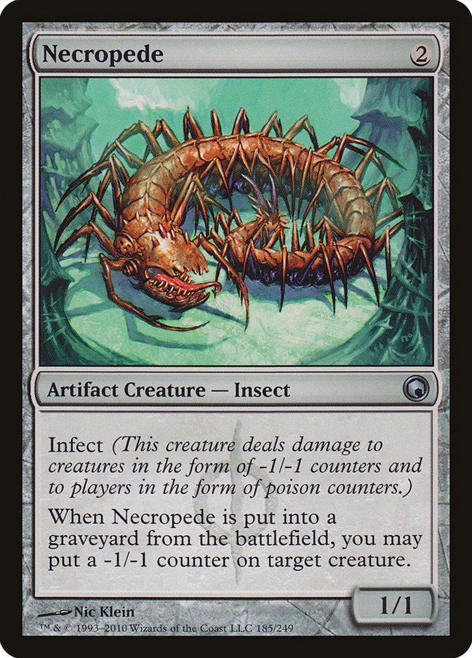 Necropede [Scars of Mirrodin] | Shuffle n Cut Hobbies & Games