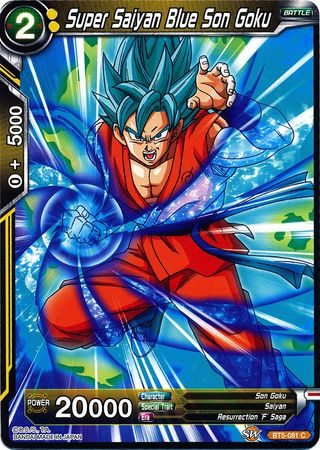 Super Saiyan Blue Son Goku (BT5-081) [Miraculous Revival] | Shuffle n Cut Hobbies & Games