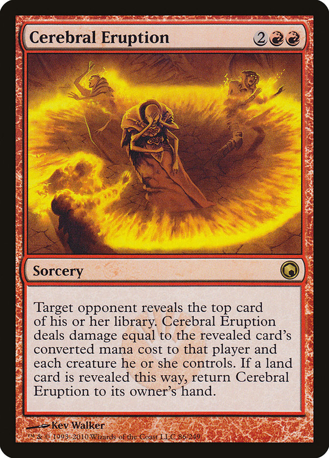 Cerebral Eruption [Scars of Mirrodin] | Shuffle n Cut Hobbies & Games