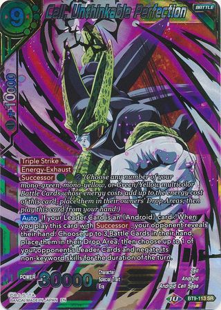 Cell, Unthinkable Perfection [BT9-113] | Shuffle n Cut Hobbies & Games