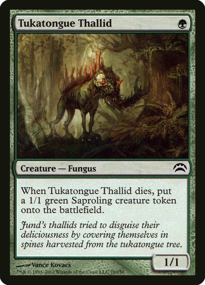 Tukatongue Thallid [Planechase 2012] | Shuffle n Cut Hobbies & Games