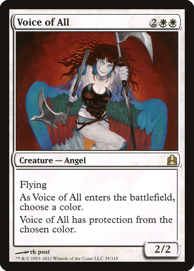 Voice of All [Commander 2011] | Shuffle n Cut Hobbies & Games