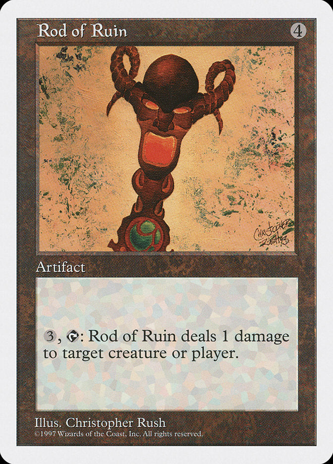 Rod of Ruin [Fifth Edition] | Shuffle n Cut Hobbies & Games