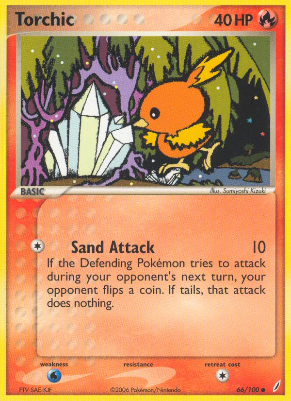 Torchic (66/100) [EX: Crystal Guardians] | Shuffle n Cut Hobbies & Games