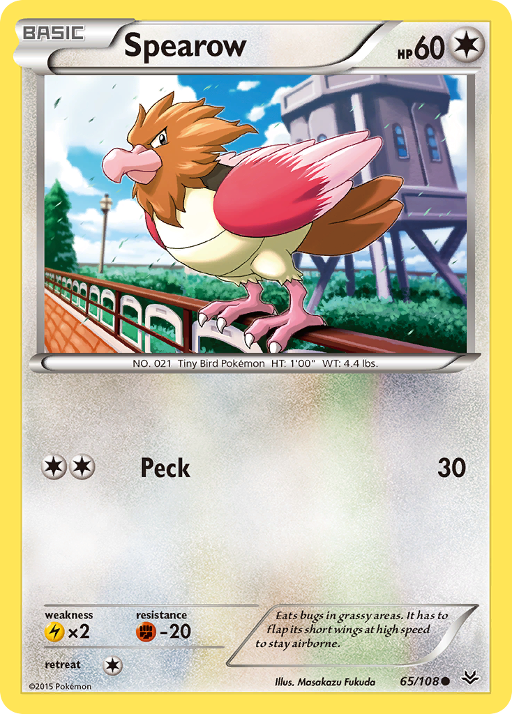 Spearow (65/108) [XY: Roaring Skies] | Shuffle n Cut Hobbies & Games