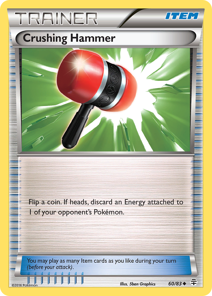 Crushing Hammer (60/83) [XY: Generations] | Shuffle n Cut Hobbies & Games