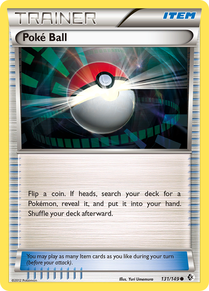 Poke Ball (131/149) [Black & White: Boundaries Crossed] | Shuffle n Cut Hobbies & Games