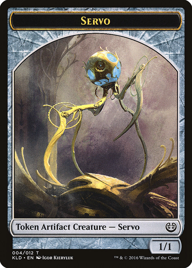 Servo Token (004/012) [Kaladesh Tokens] | Shuffle n Cut Hobbies & Games