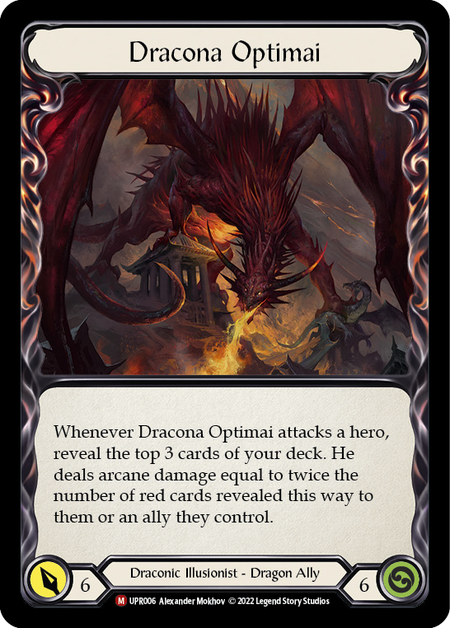 Invoke Dracona Optimai // Dracona Optimai [UPR006] (Uprising) | Shuffle n Cut Hobbies & Games