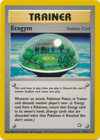 Ecogym (84/111) [Neo Genesis Unlimited] | Shuffle n Cut Hobbies & Games