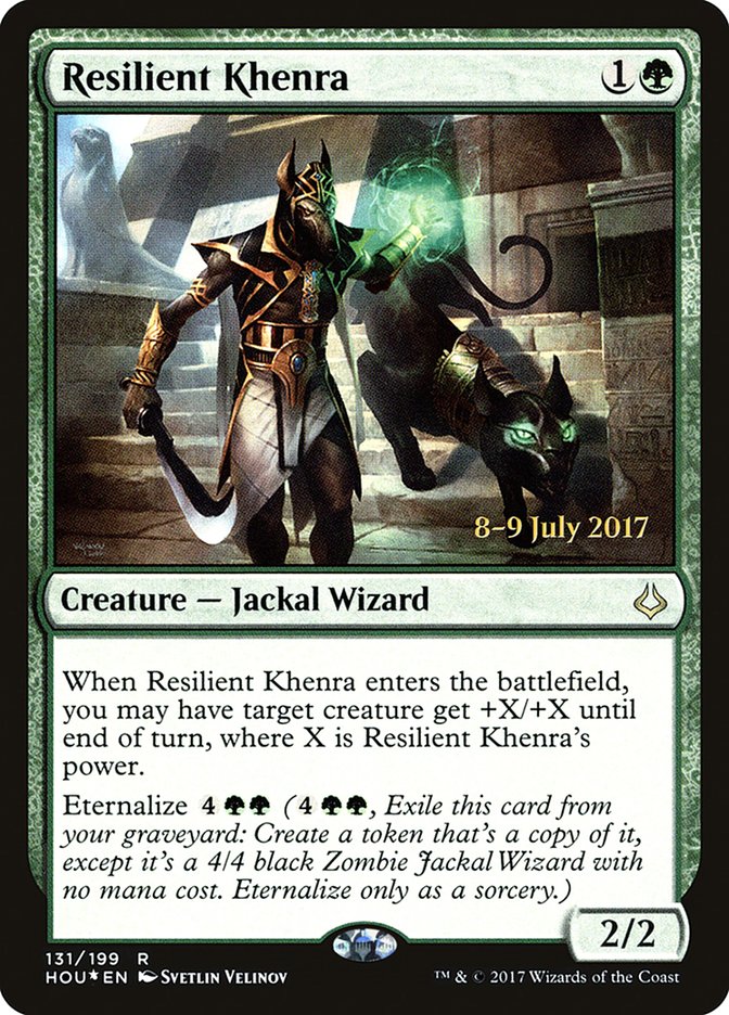 Resilient Khenra [Hour of Devastation Prerelease Promos] | Shuffle n Cut Hobbies & Games