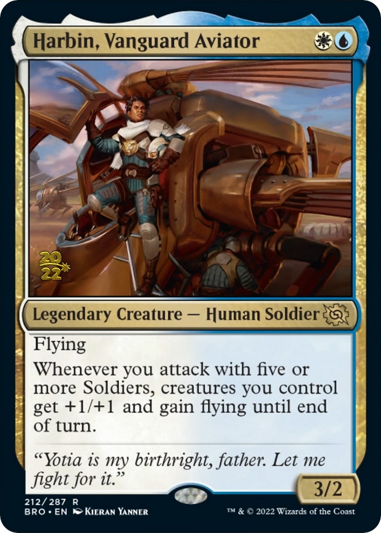 Harbin, Vanguard Aviator [The Brothers' War Prerelease Promos] | Shuffle n Cut Hobbies & Games