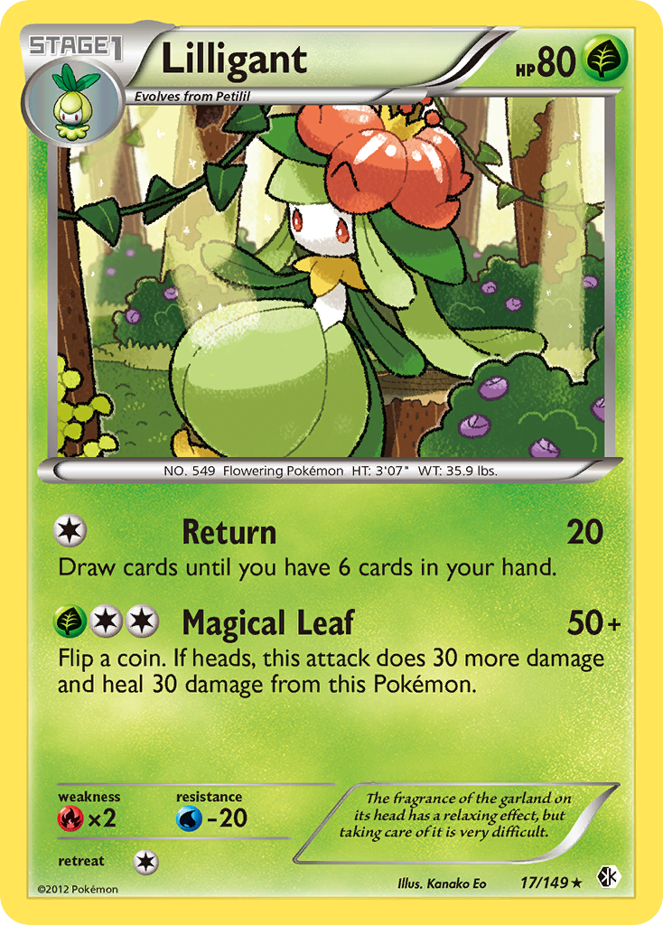 Lilligant (17/149) [Black & White: Boundaries Crossed] | Shuffle n Cut Hobbies & Games