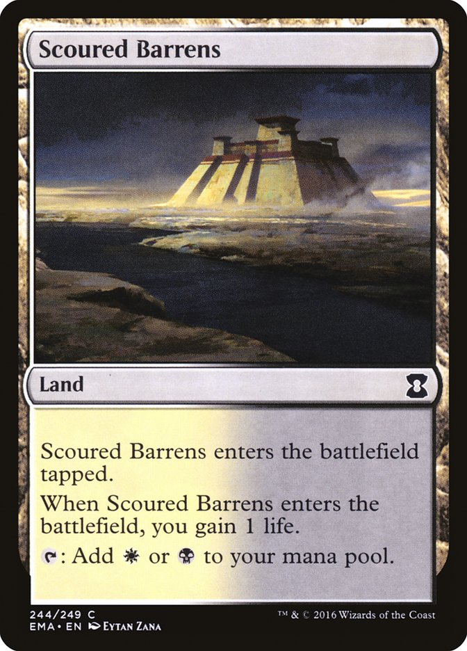 Scoured Barrens [Eternal Masters] | Shuffle n Cut Hobbies & Games