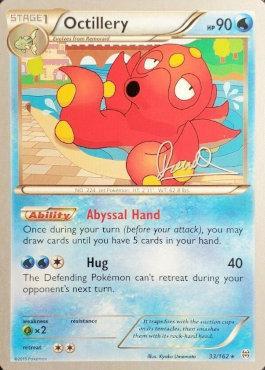 Octillery (33/162) (Infinite Force - Diego Cassiraga) [World Championships 2017] | Shuffle n Cut Hobbies & Games