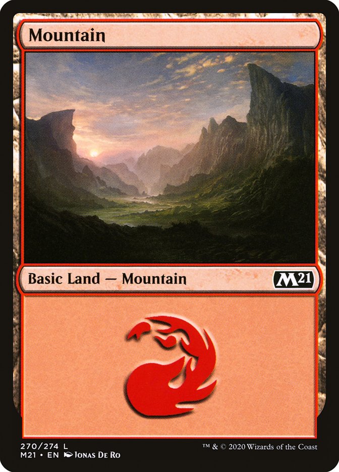 Mountain (270) [Core Set 2021] | Shuffle n Cut Hobbies & Games