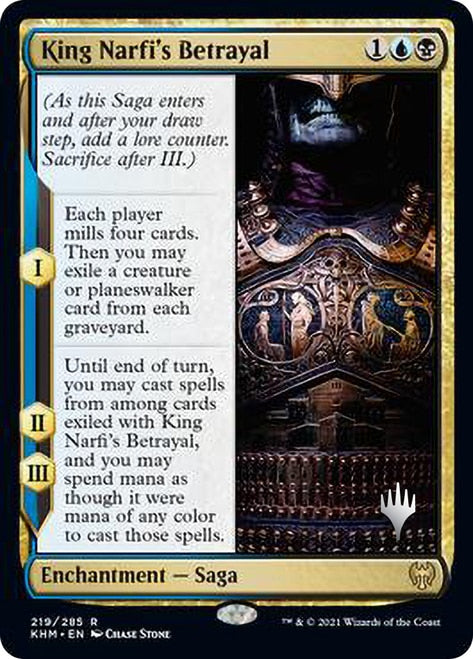 King Narfi's Betrayal (Promo Pack) [Kaldheim Promos] | Shuffle n Cut Hobbies & Games